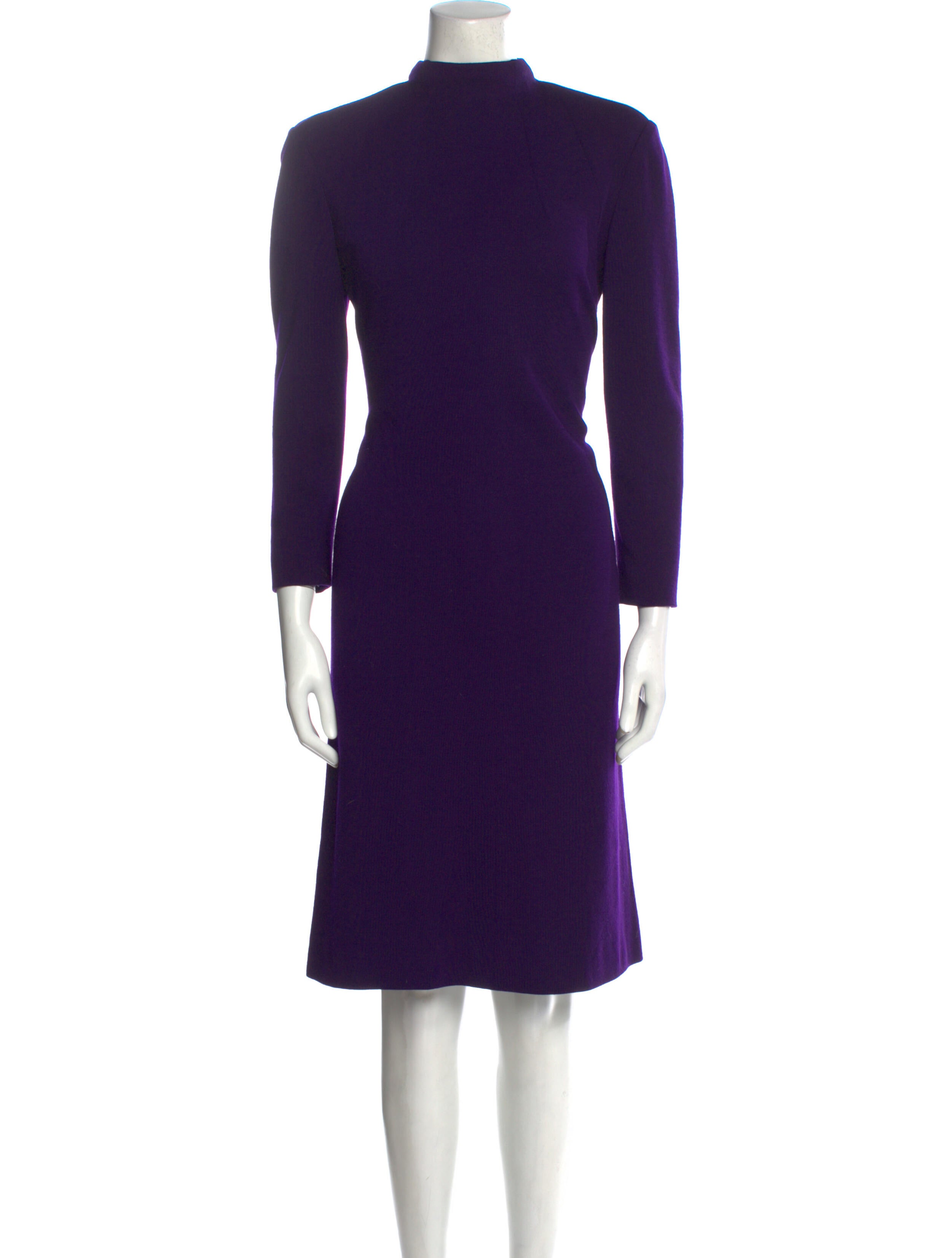 Pauline Trigere Vintage Midi Length Dress