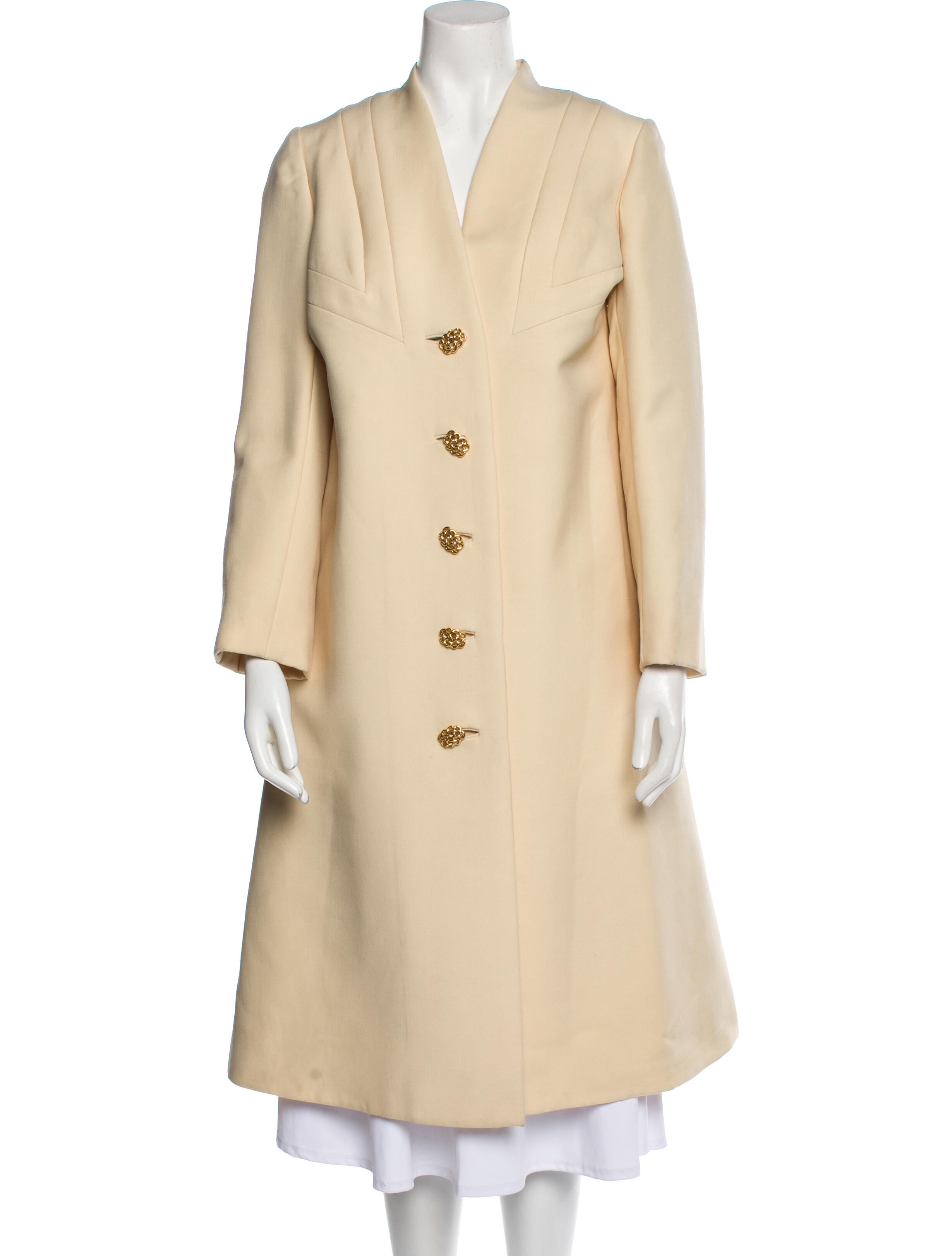 Pauline Trigere Vintage 1980's Peacoat