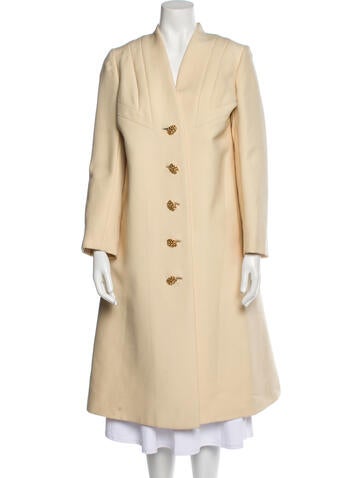 Pauline Trigere Coats Vintage 1980's Peacoat M
