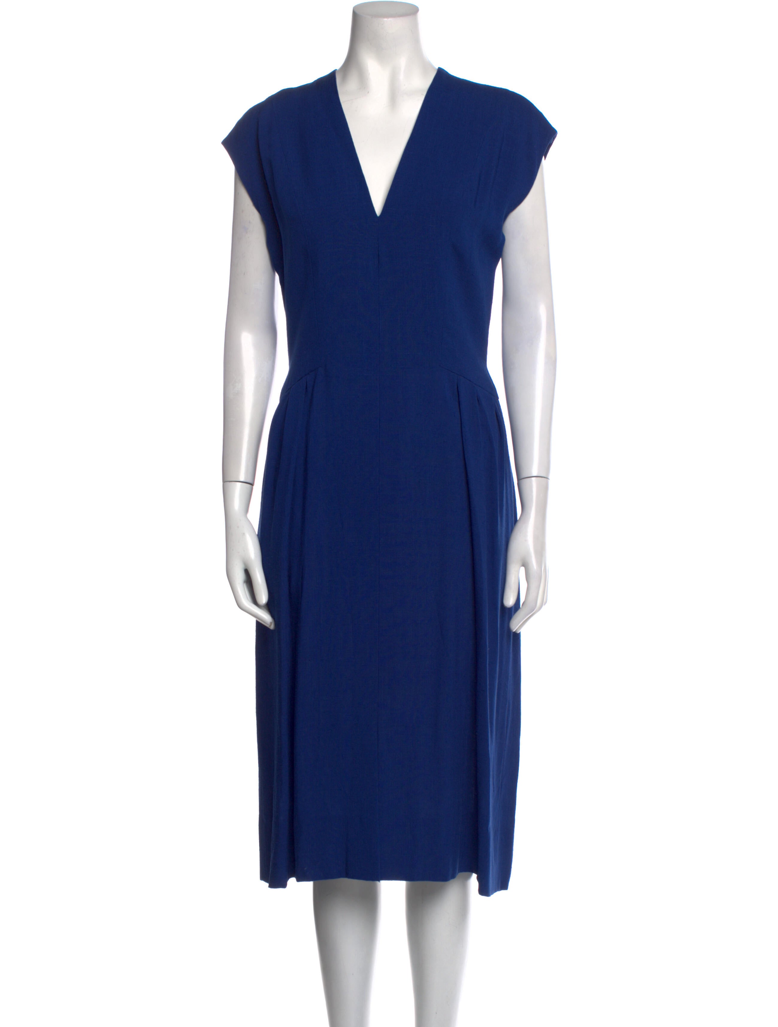 Pauline Trigere Vintage Midi Length Dress