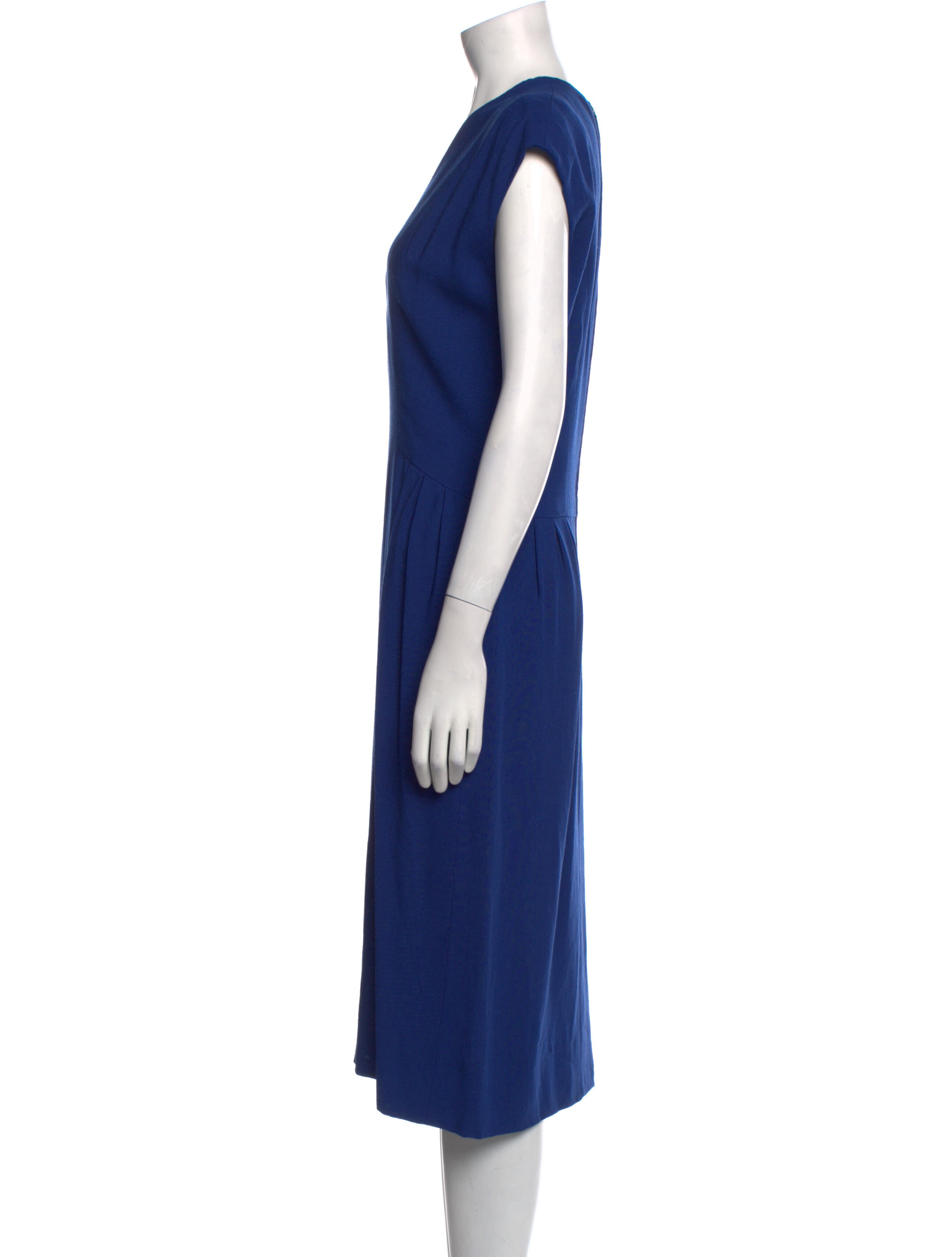 Pauline Trigere Vintage Midi Length Dress