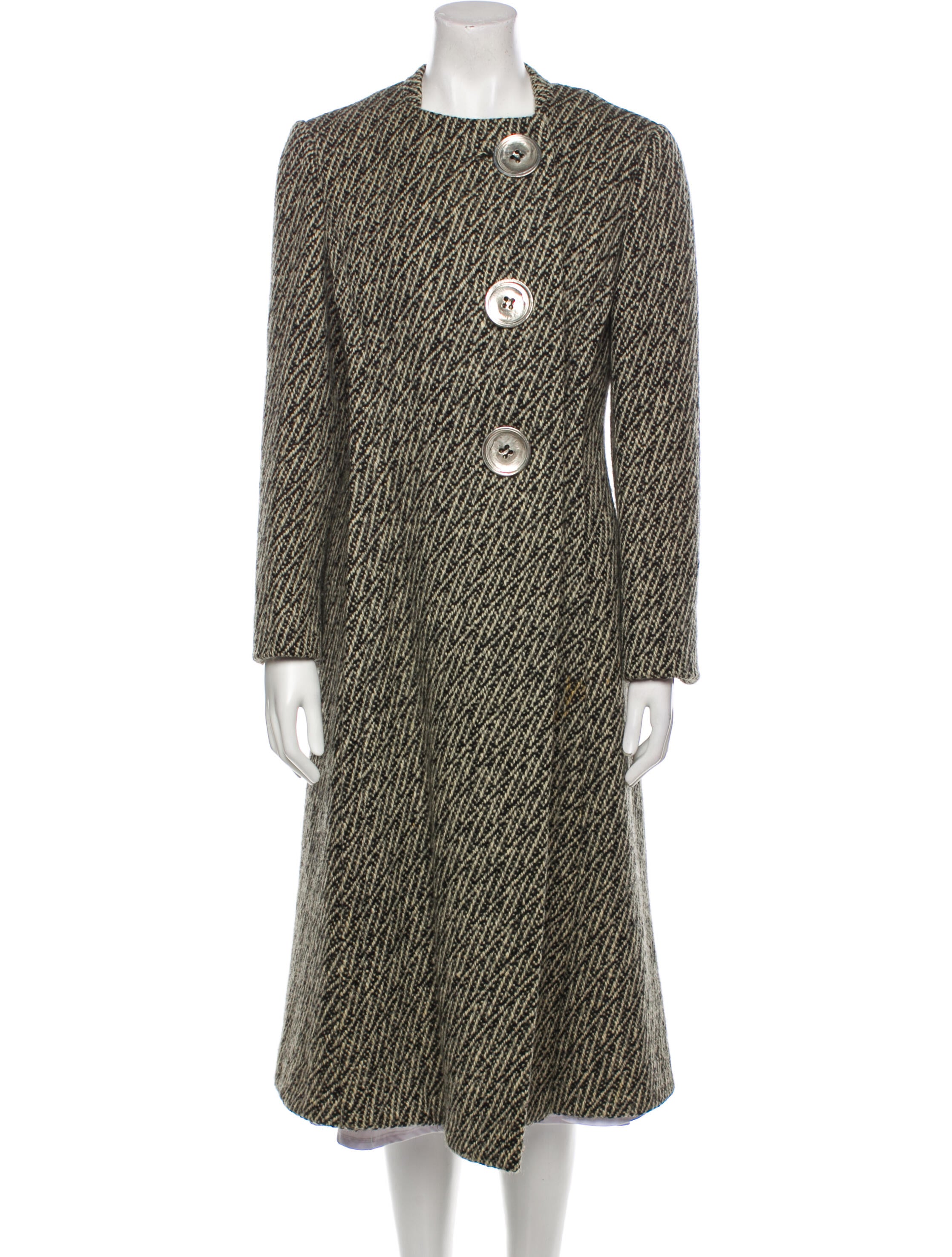 Pauline Trigere Vintage 1980's Peacoat