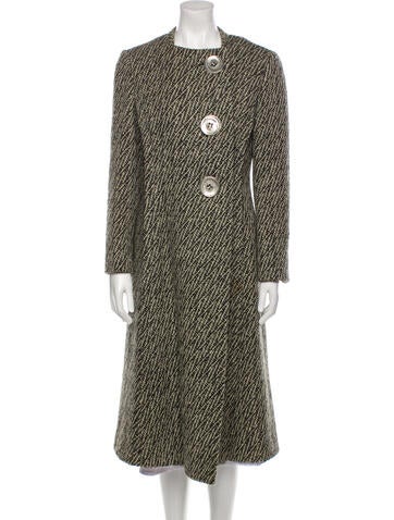 Pauline Trigere Coats Vintage 1980's Peacoat L