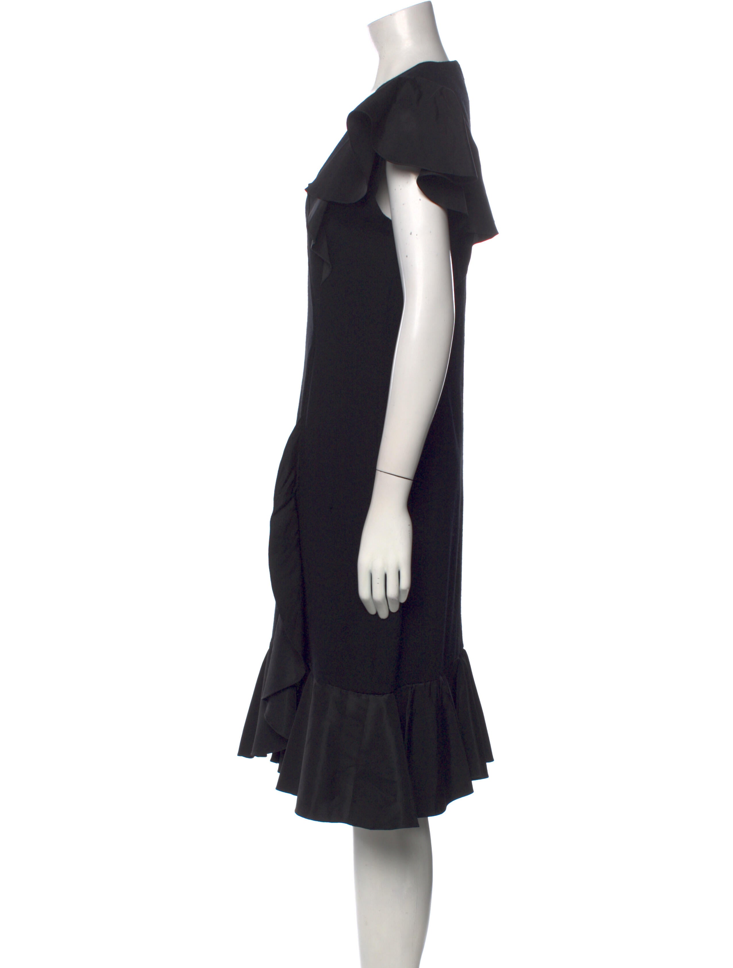 Pauline Trigere Vintage Midi Length Dress