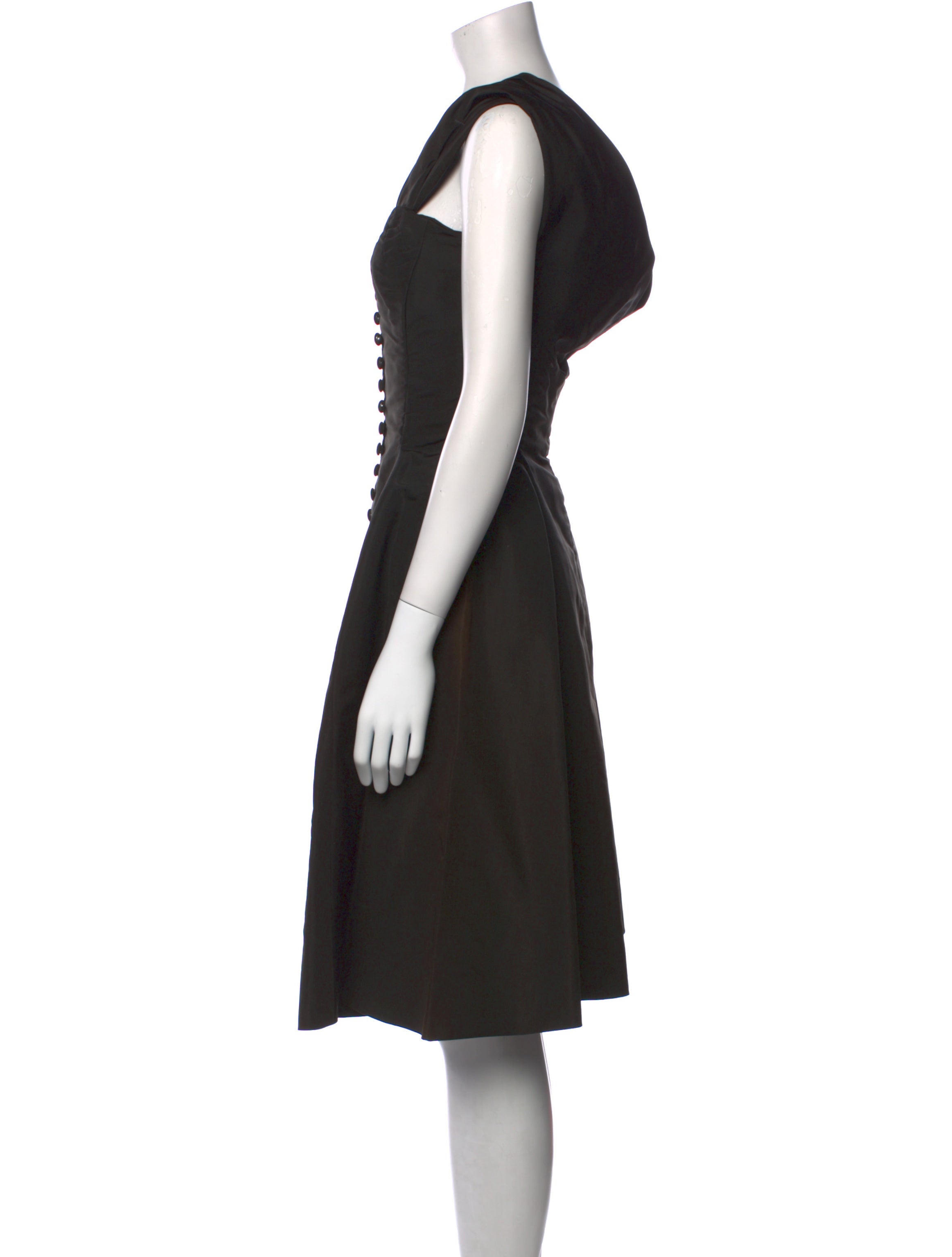 Pauline Trigere Vintage Midi Length Dress