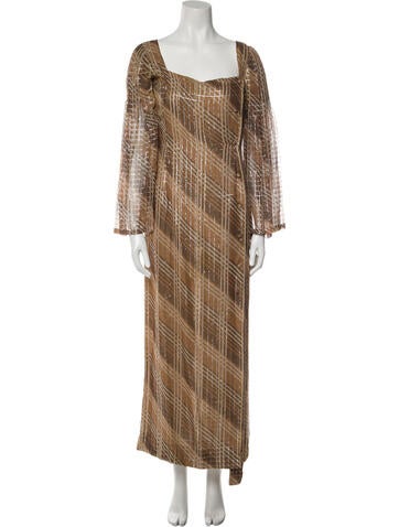 Pauline Trigere Dresses Vintage Long Dress S