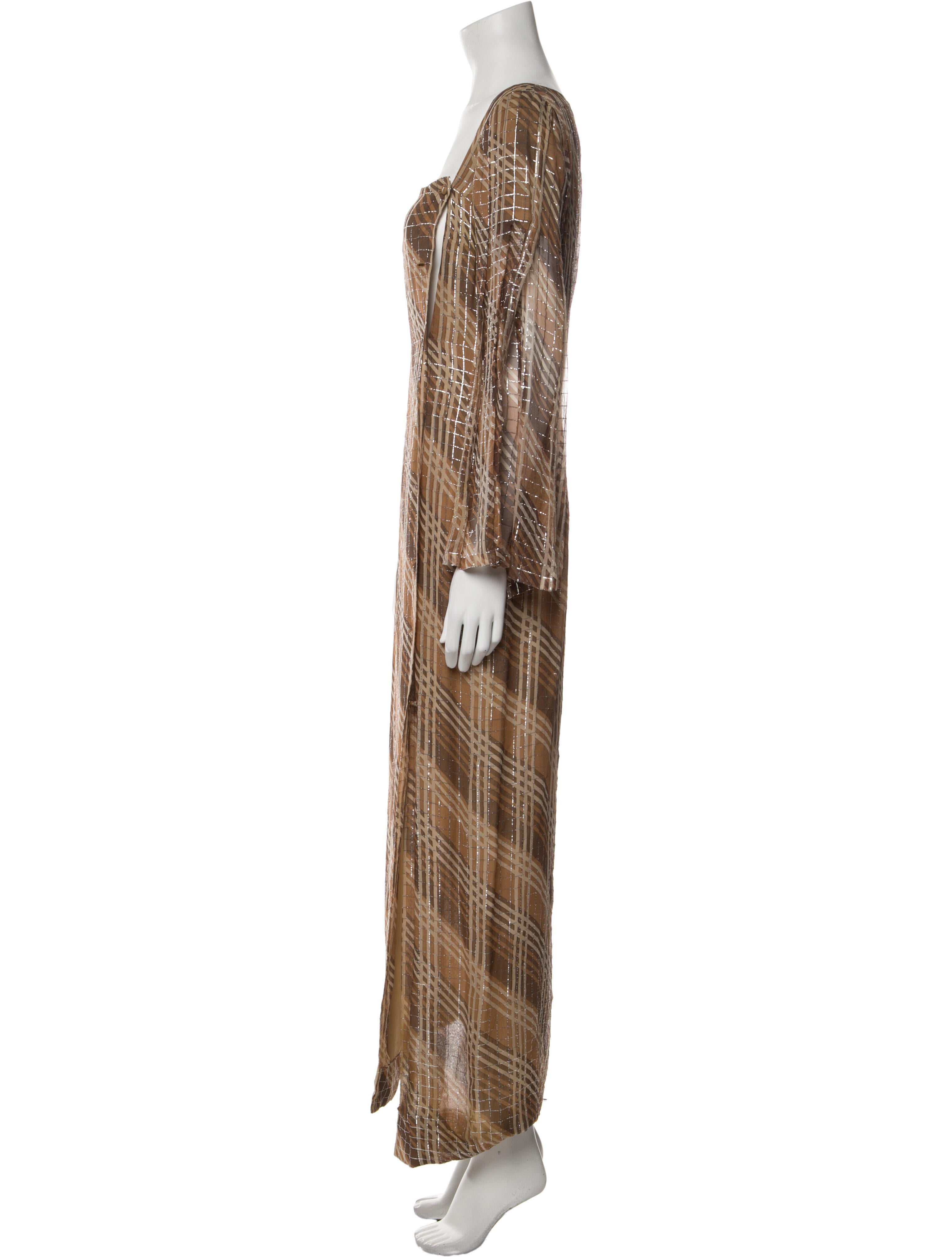 Pauline Trigere Vintage Long Dress