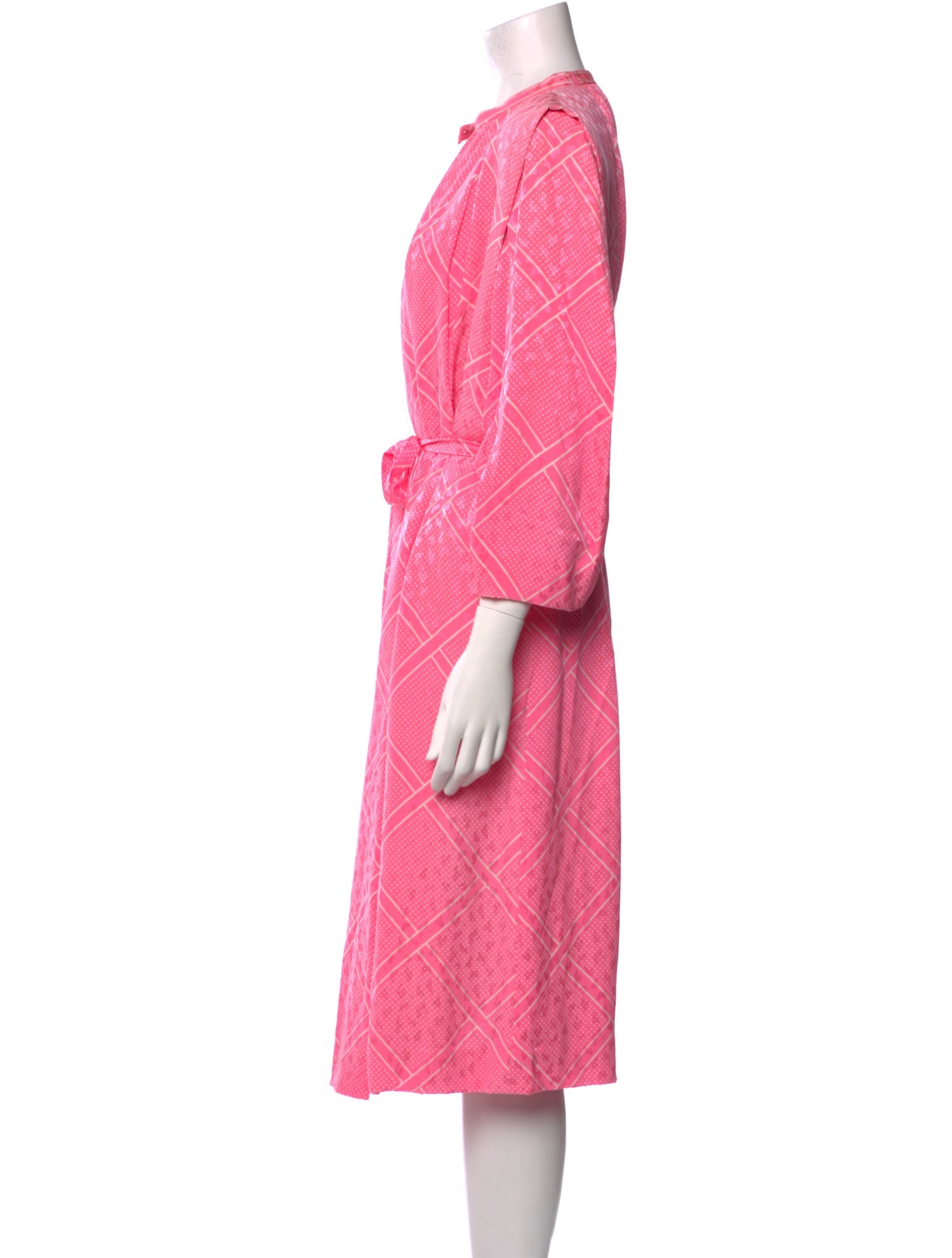 Pauline Trigere Vintage Midi Length Dress