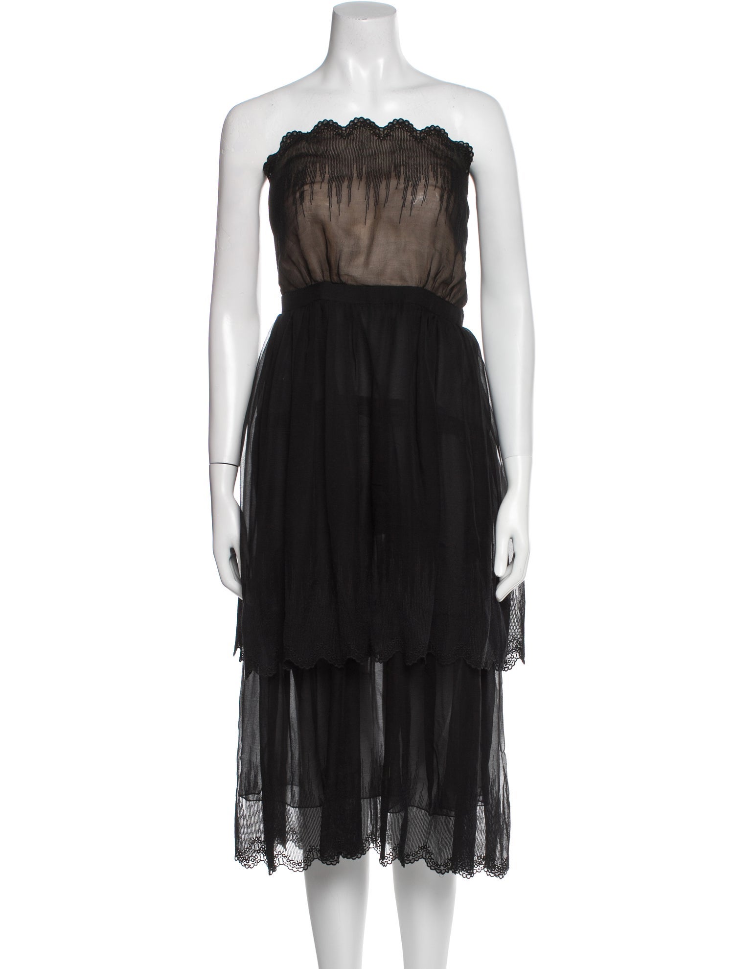 Pauline Trigere Vintage Knee-Length Dress