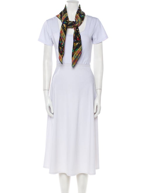 Pauline Trigere Printed Scarf