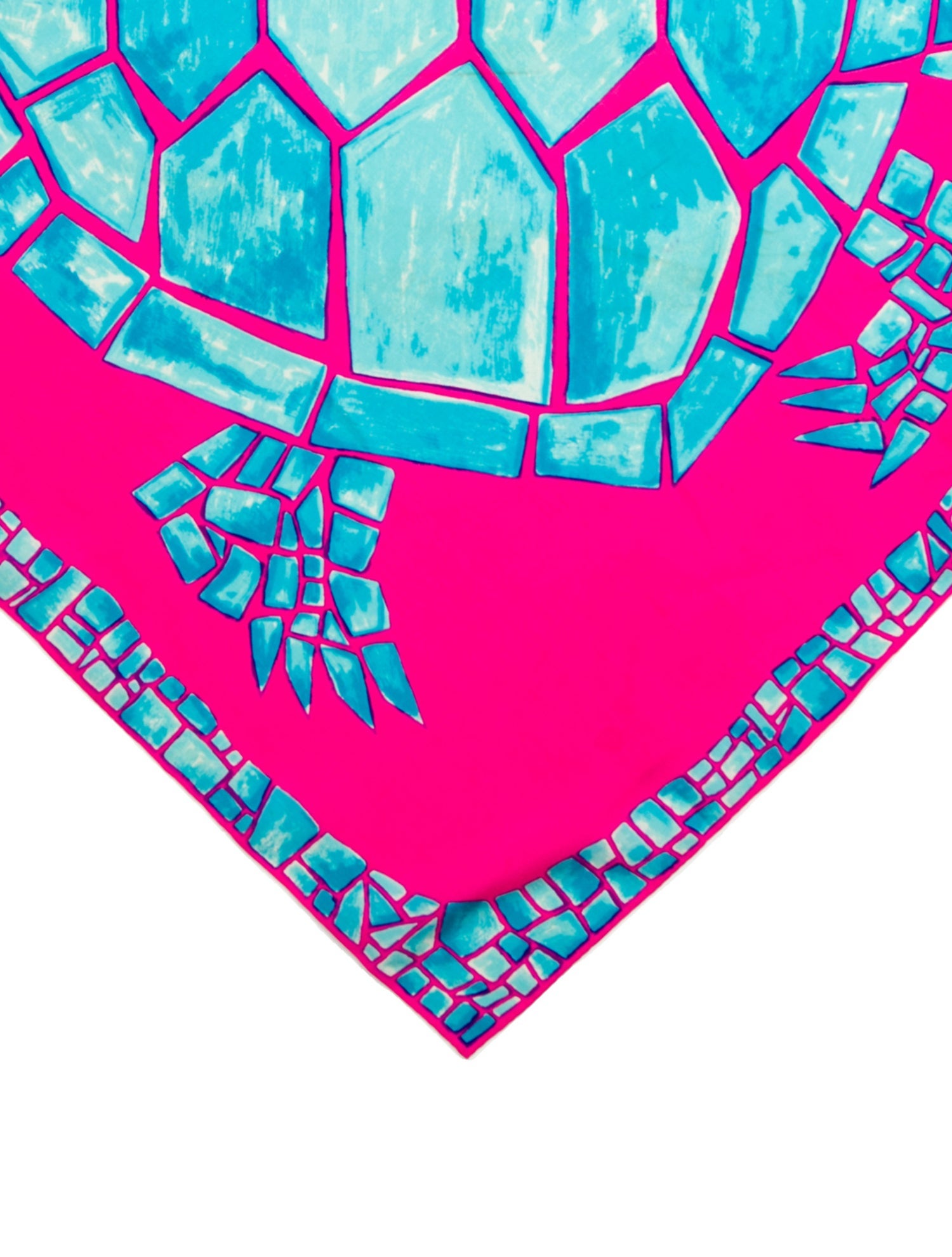 Pauline Trigere Printed Scarf