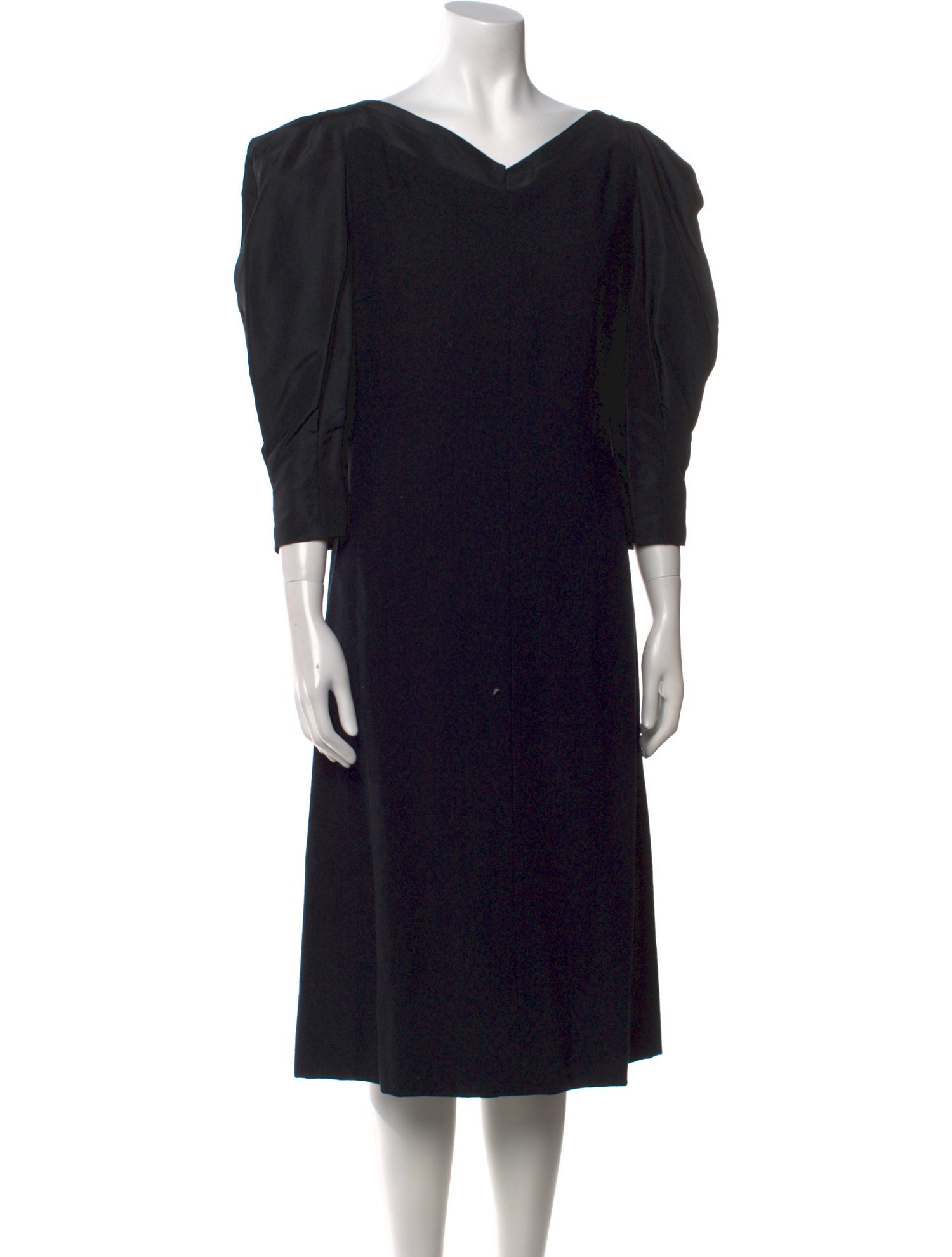 Pauline Trigere Vintage Midi Length Dress