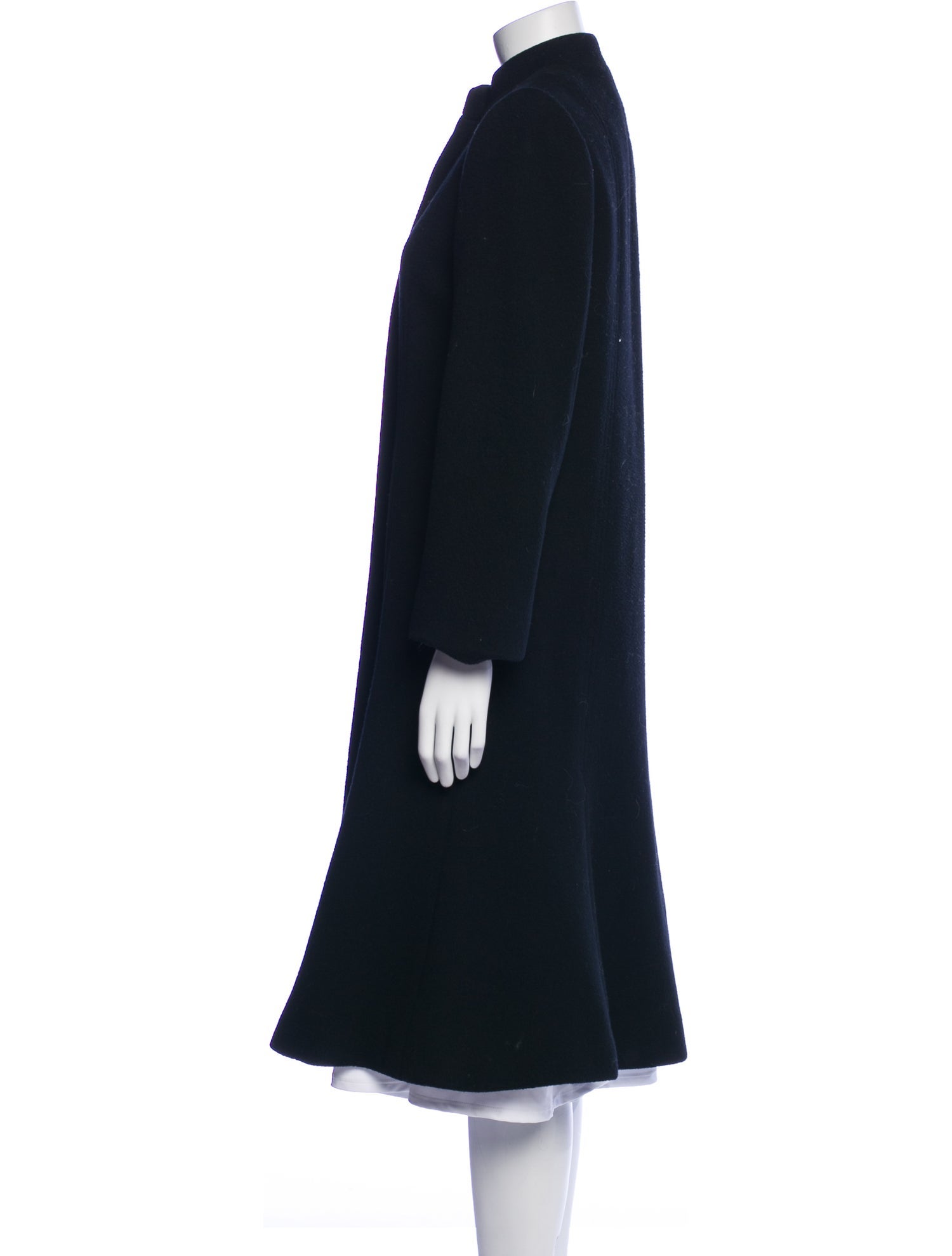 Pauline Trigere Wool Coat