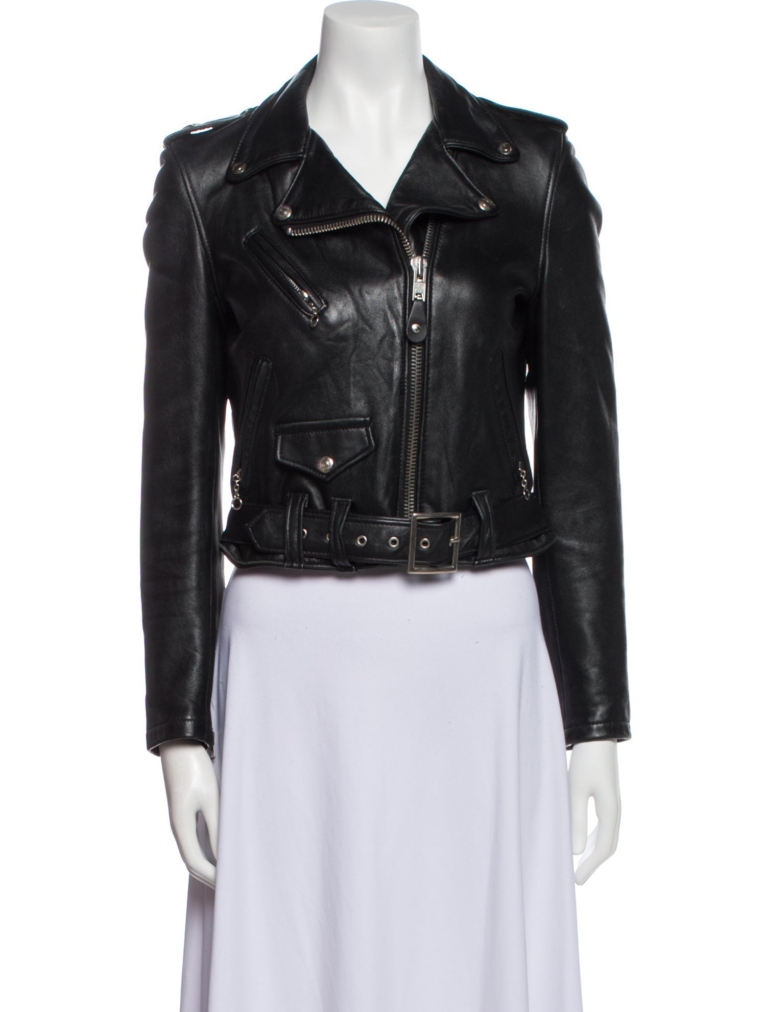 Perfecto Brand by Schott NYC Leather Biker Jacket
