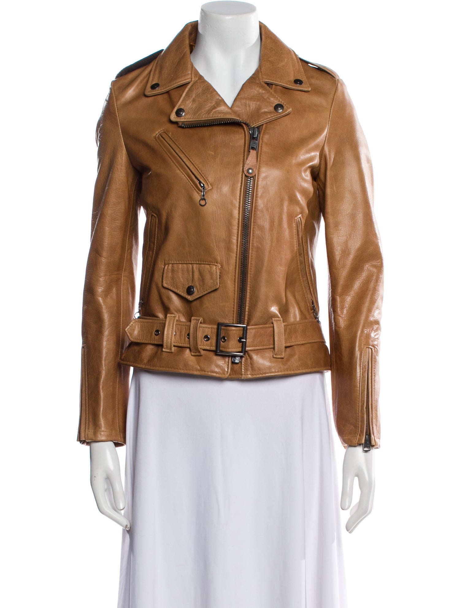 Perfecto Brand by Schott NYC Leather Biker Jacket