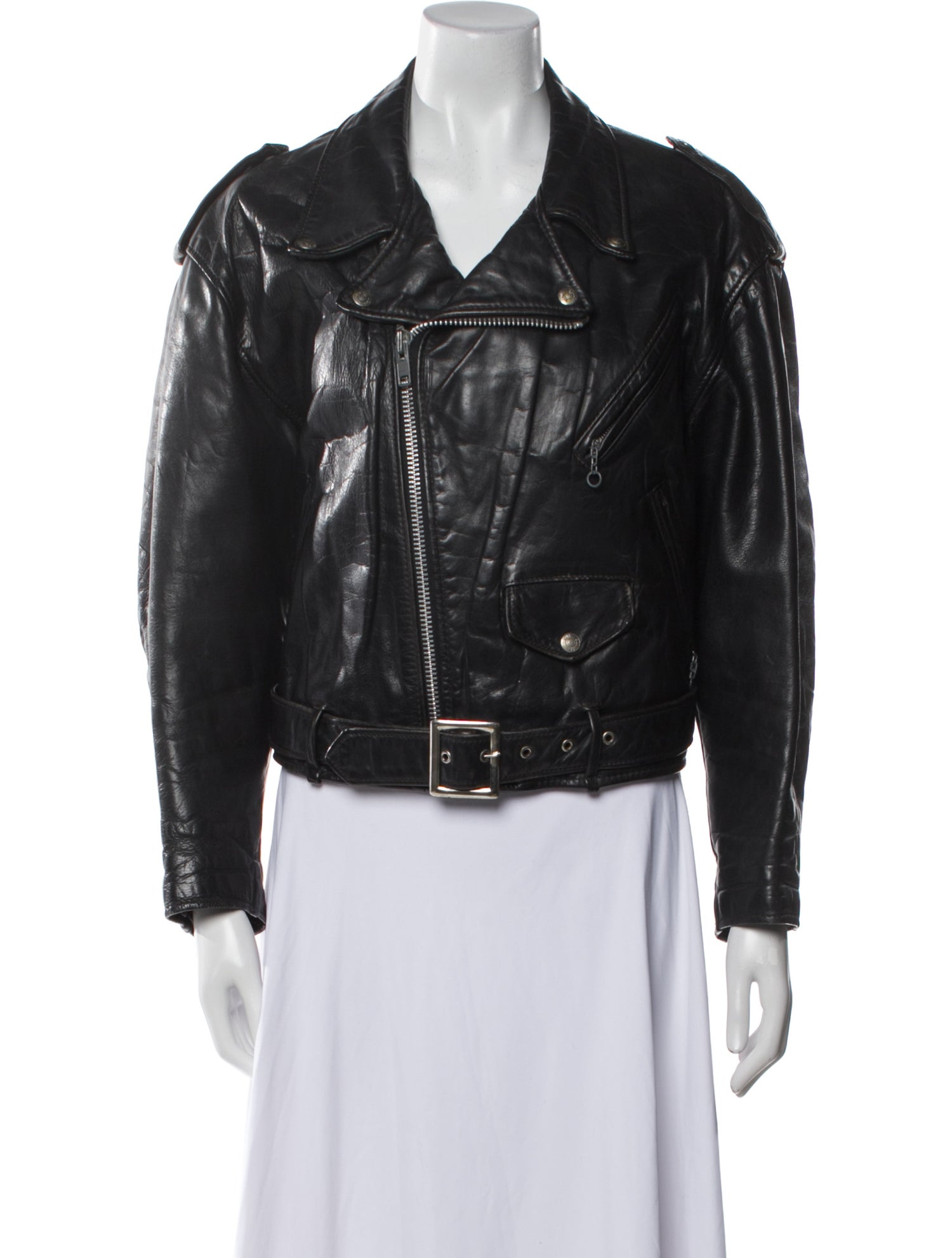 Perfecto Brand by Schott NYC Leather Biker Jacket