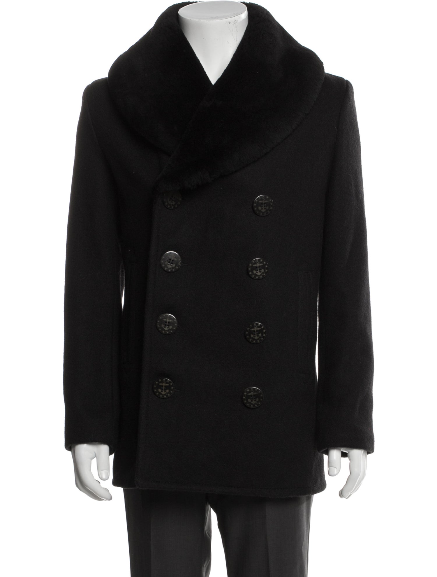 Perfecto Brand by Schott NYC Leather Peacoat