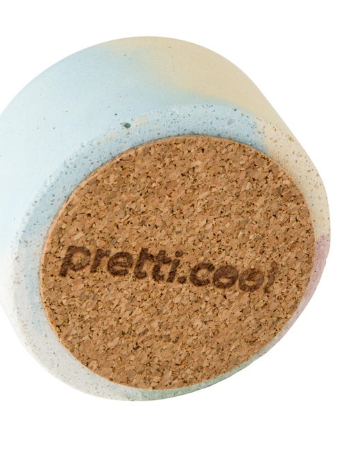 Pretti.Cool Incense Holder Square Grey & White