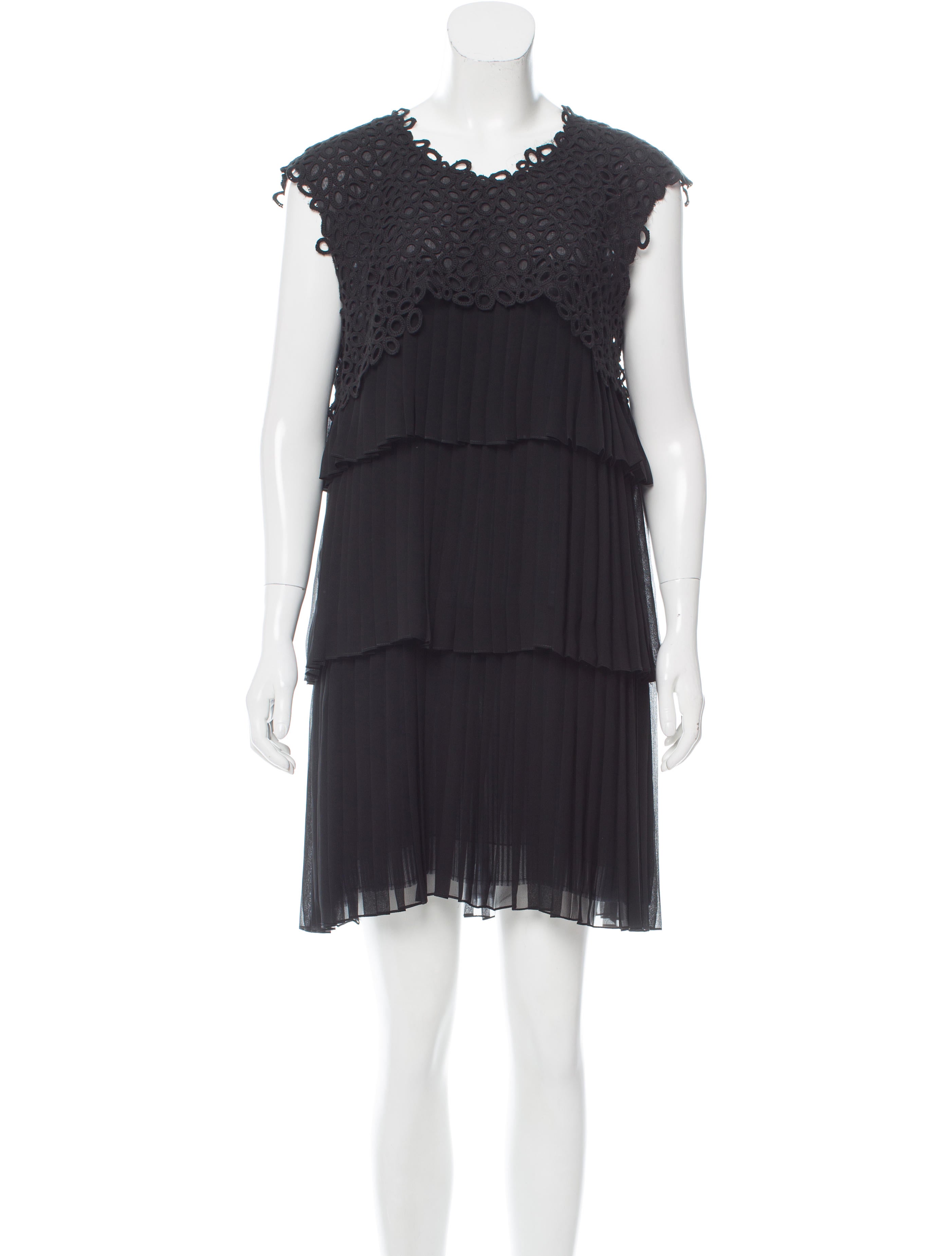 Piece d'Anarchive Pleated Mini Dress