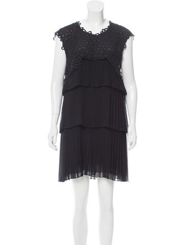 Piece d'Anarchive Dresses Pleated Mini Dress L