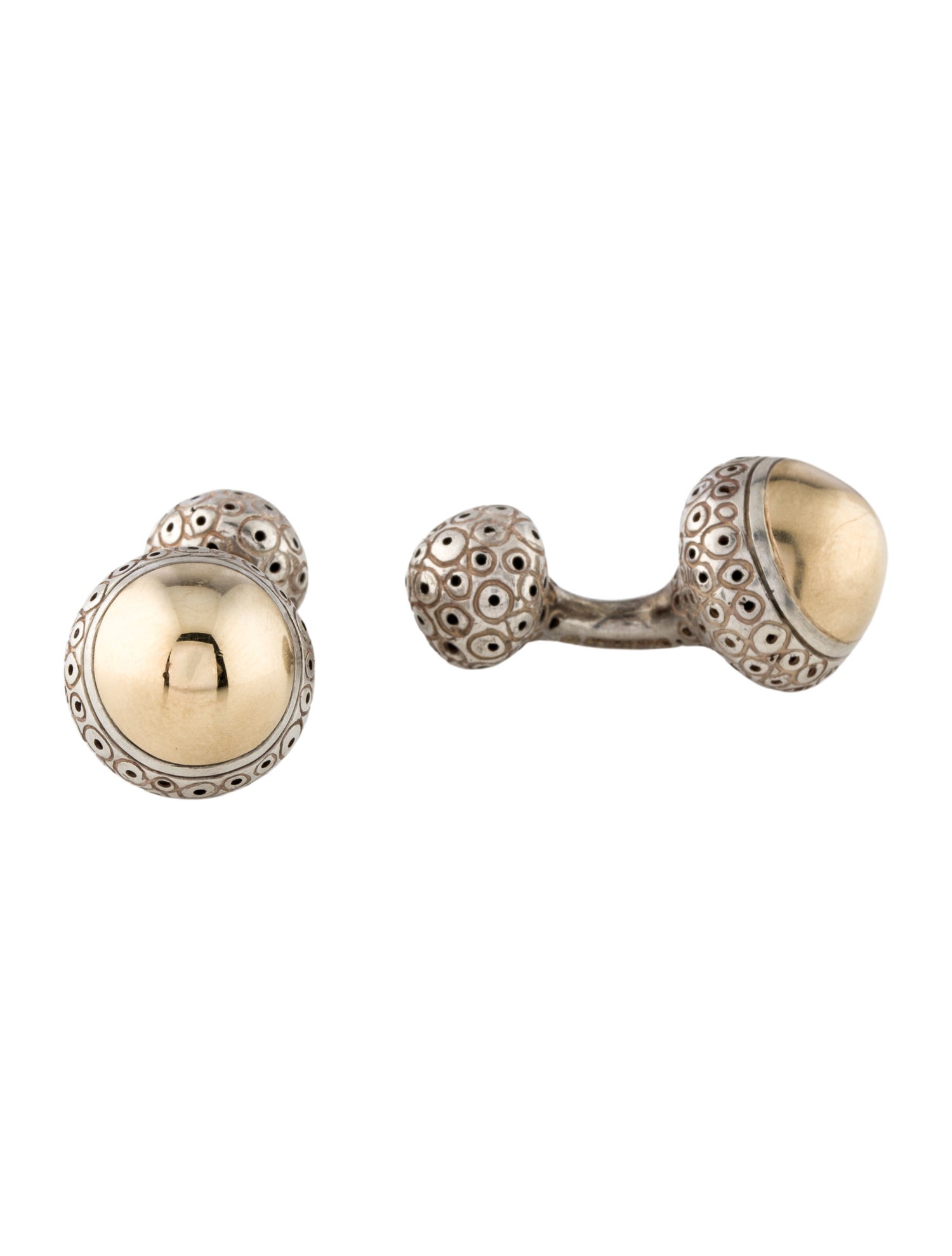 Pedro Boregaard Two-Tone Cufflinks