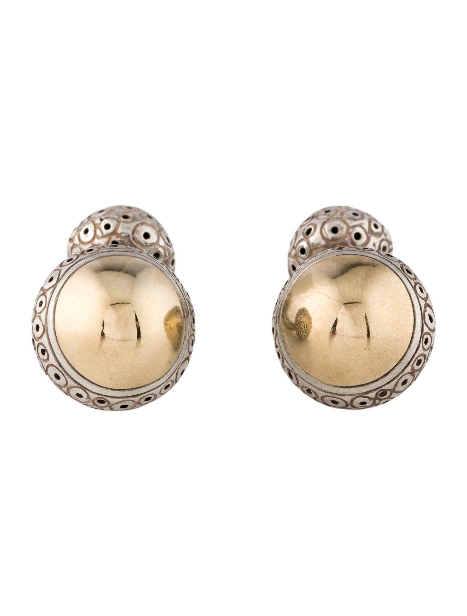 Pedro Boregaard Two-Tone Cufflinks