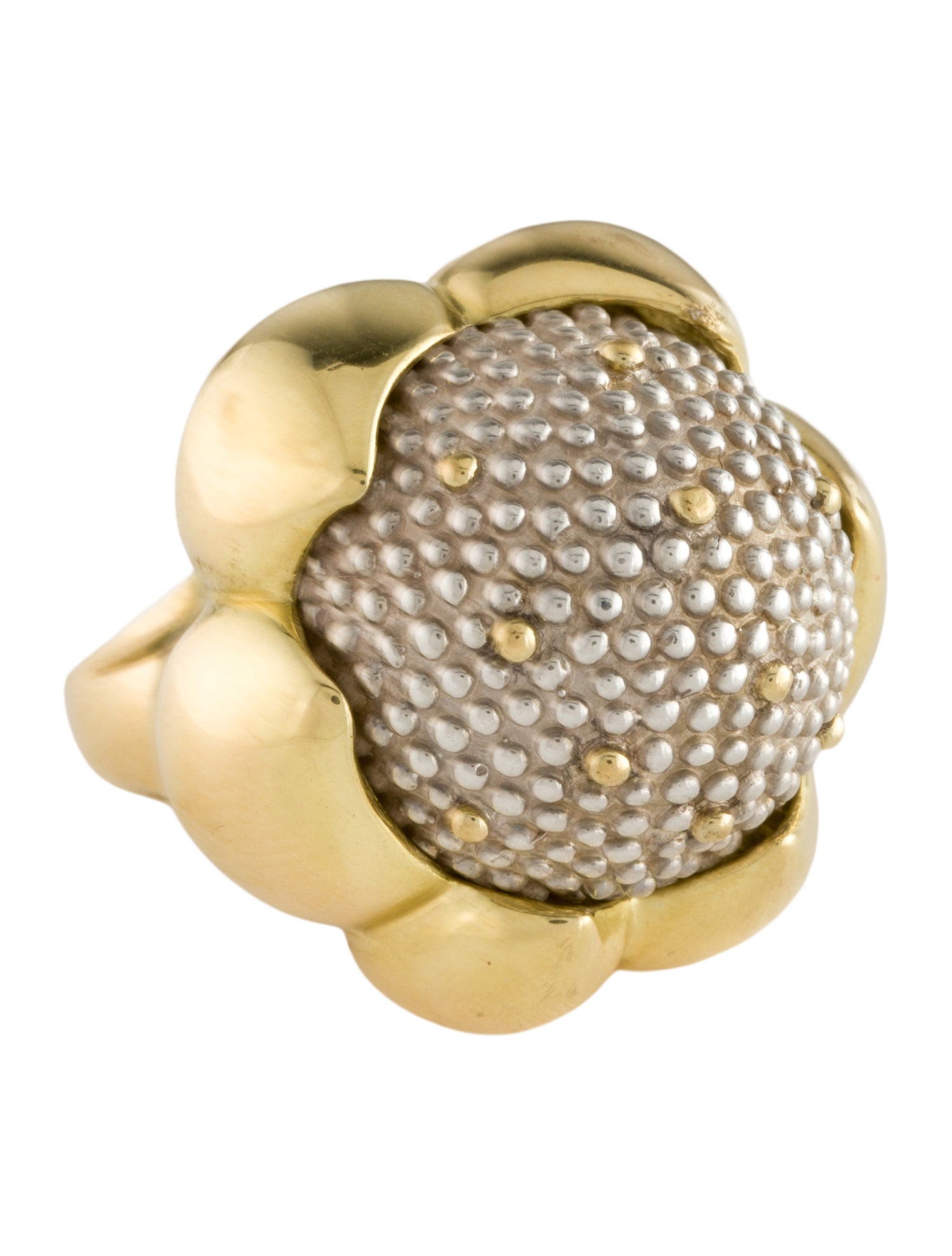 Pedro Boregaard Vintage Flower Cocktail Ring