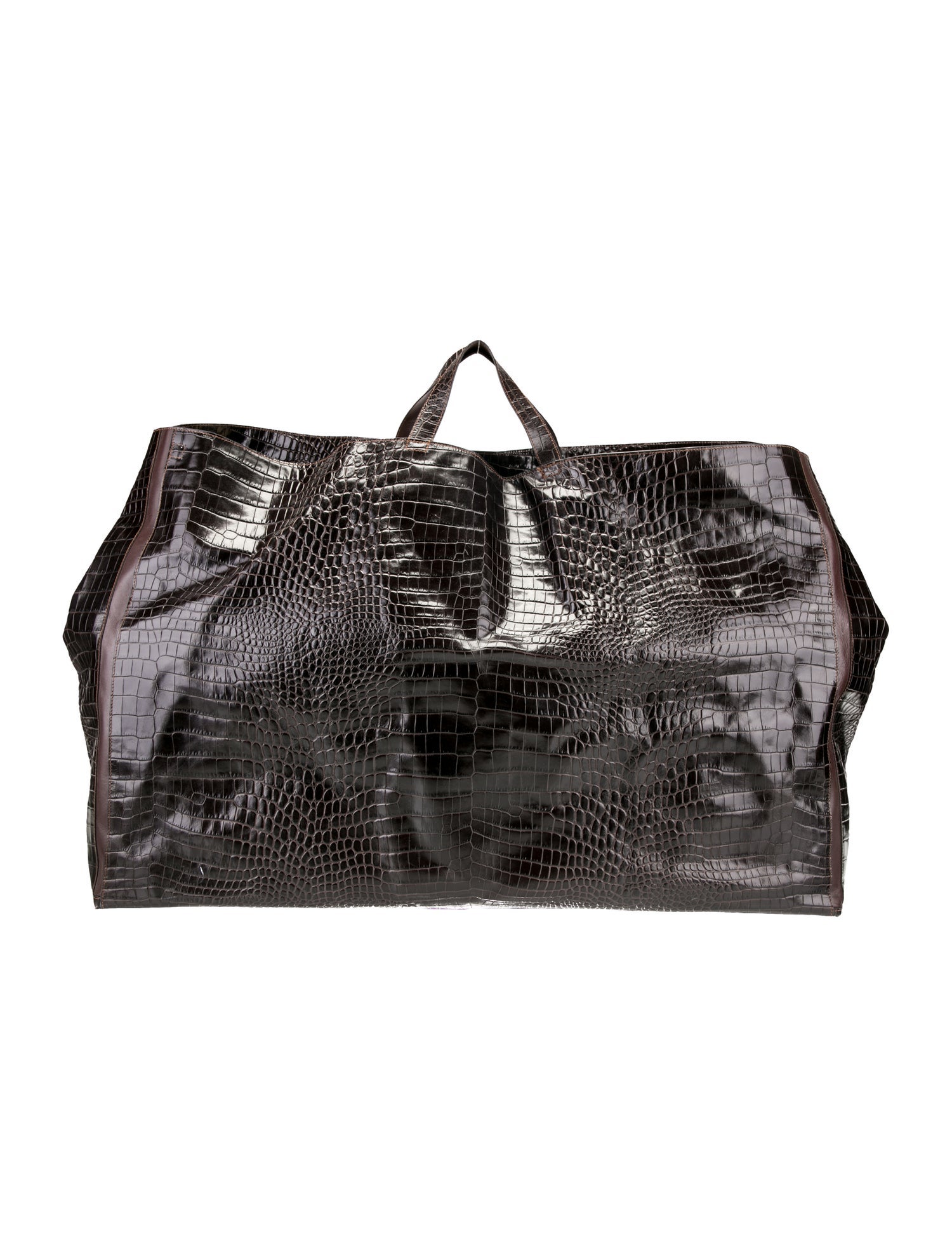Peter Do for Medea Embossed Leather Laundry Tote