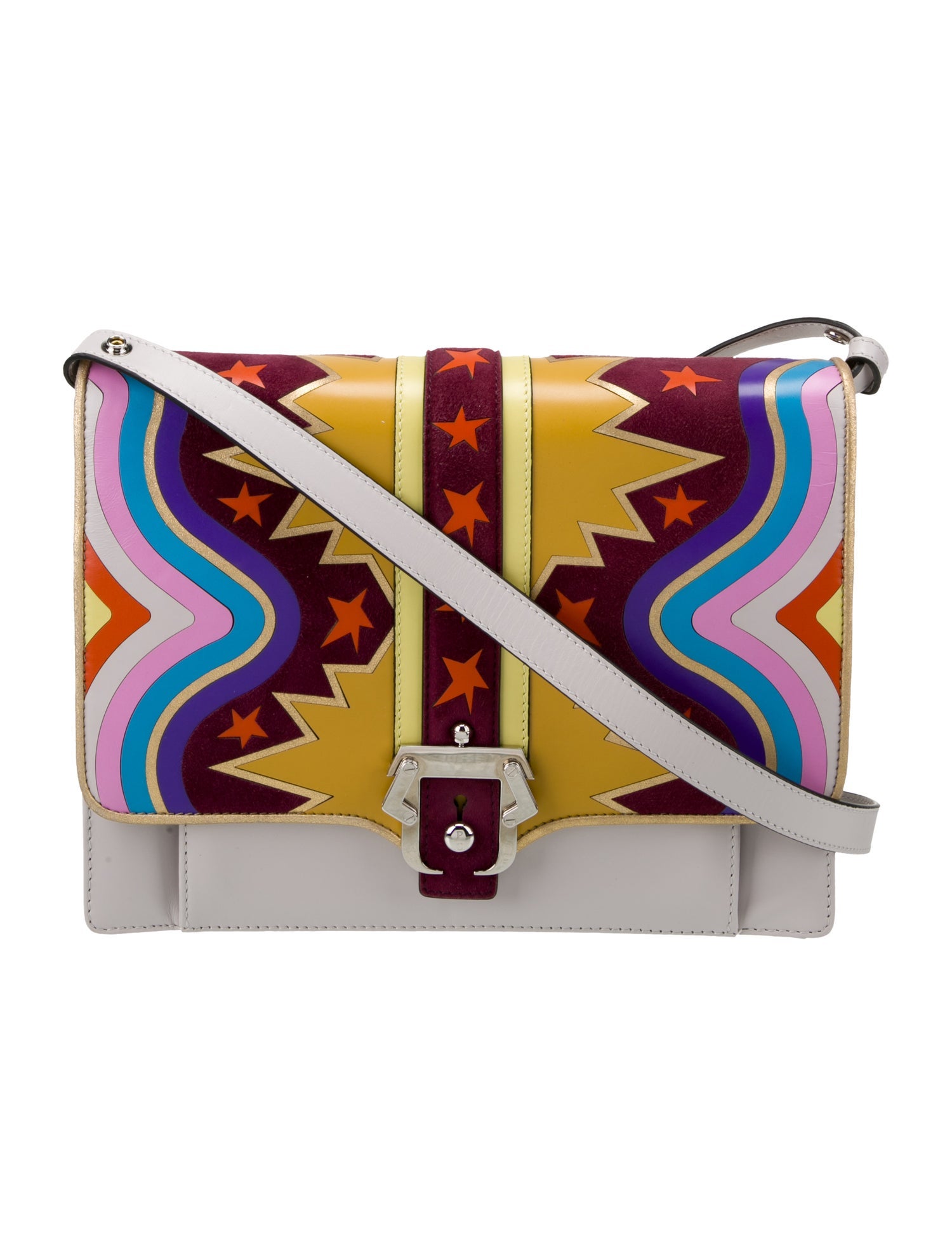 Paula Cademartori Leather Shoulder Bag