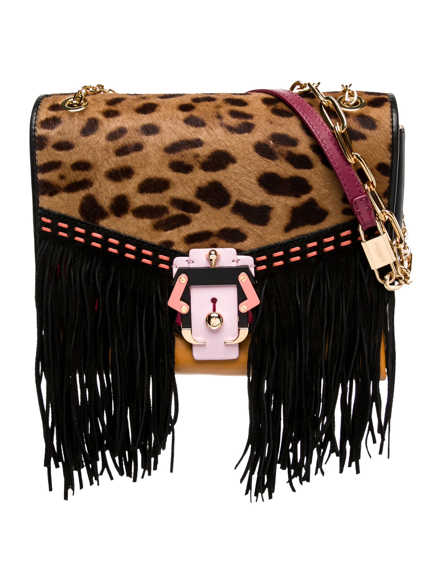 Paula Cademartori Leather Shoulder Bag