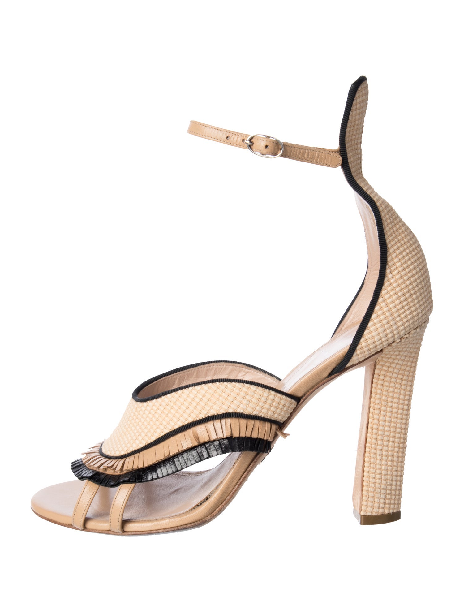 Paula Cademartori Patterned Sandals