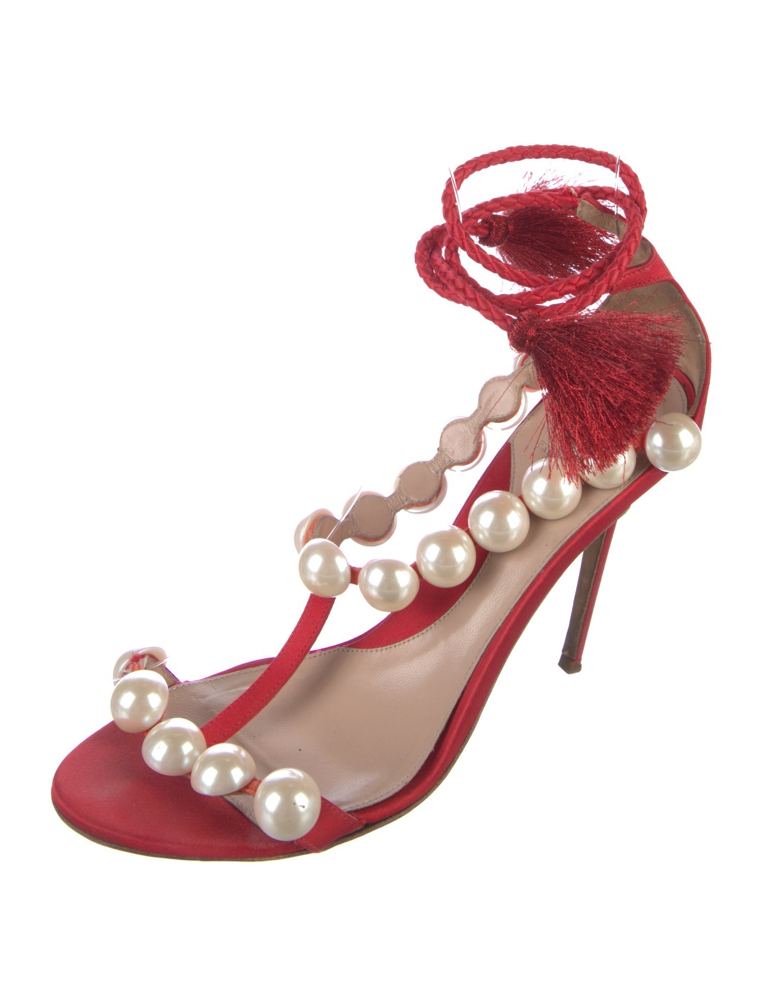 Paula Cademartori Satin Pumps