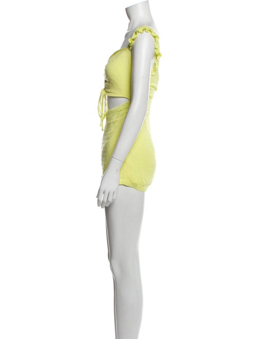 Peace & Love Square Neckline Romper