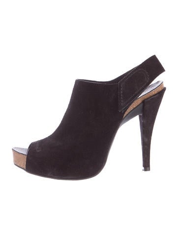 Pedro Garcia Suede Slingback Sandals