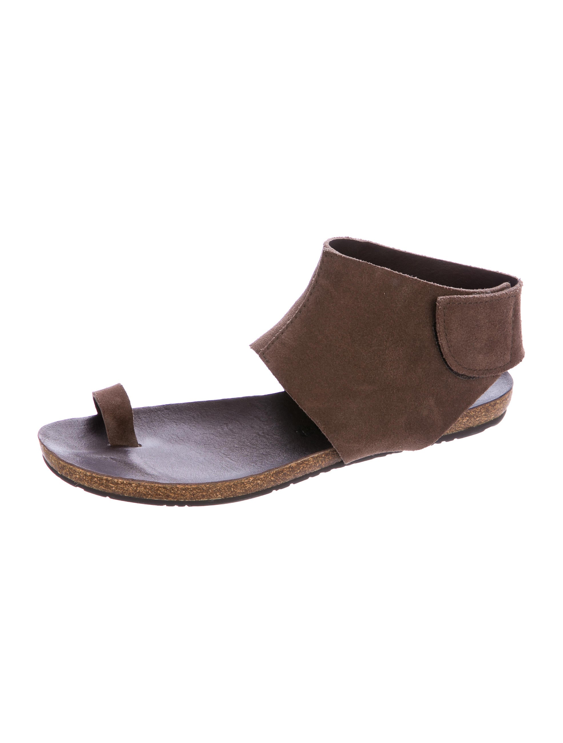 Pedro Garcia Vania Suede Sandals - Brown Sandals, Shoes - PED25701 | The  RealReal