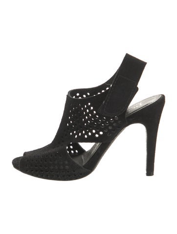 Pedro Garcia Sandals Suede Slingback Us8, It38 | 8