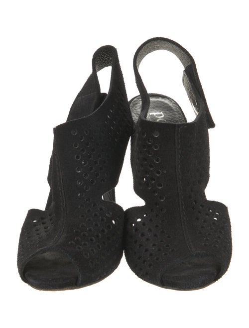 Pedro Garcia Suede Slingback Sandals