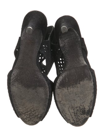 Pedro Garcia Suede Slingback Sandals