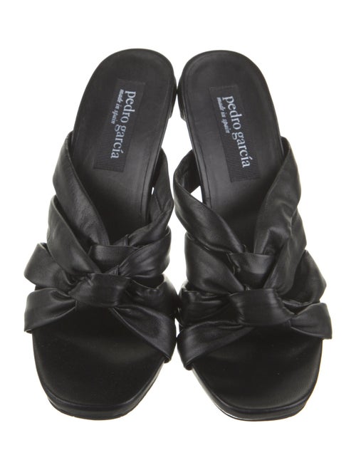 Pedro Garcia Leather Slides