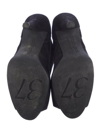 Pedro Garcia Suede Cutout Accent Boots