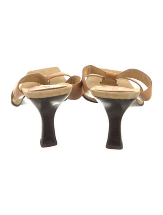 Pedro Garcia Suede Crystal Embellishments Slides