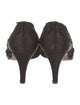Pedro Garcia Satin Crystal Embellishments D'Orsay Pumps