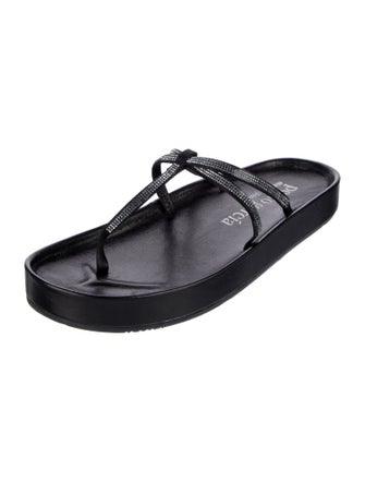 Pedro Garcia Leather Slides