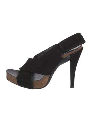 Pedro Garcia Sandals Suede Slingback IT 38 | 8