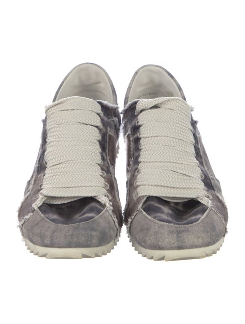 Pedro Garcia Satin Printed Sneakers