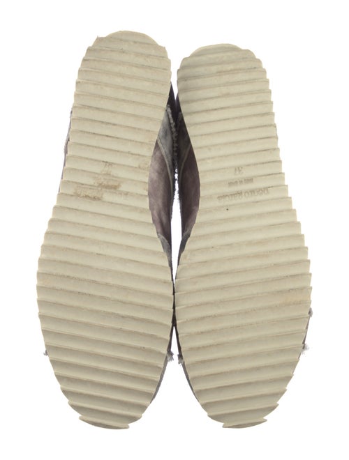 Pedro Garcia Satin Printed Sneakers