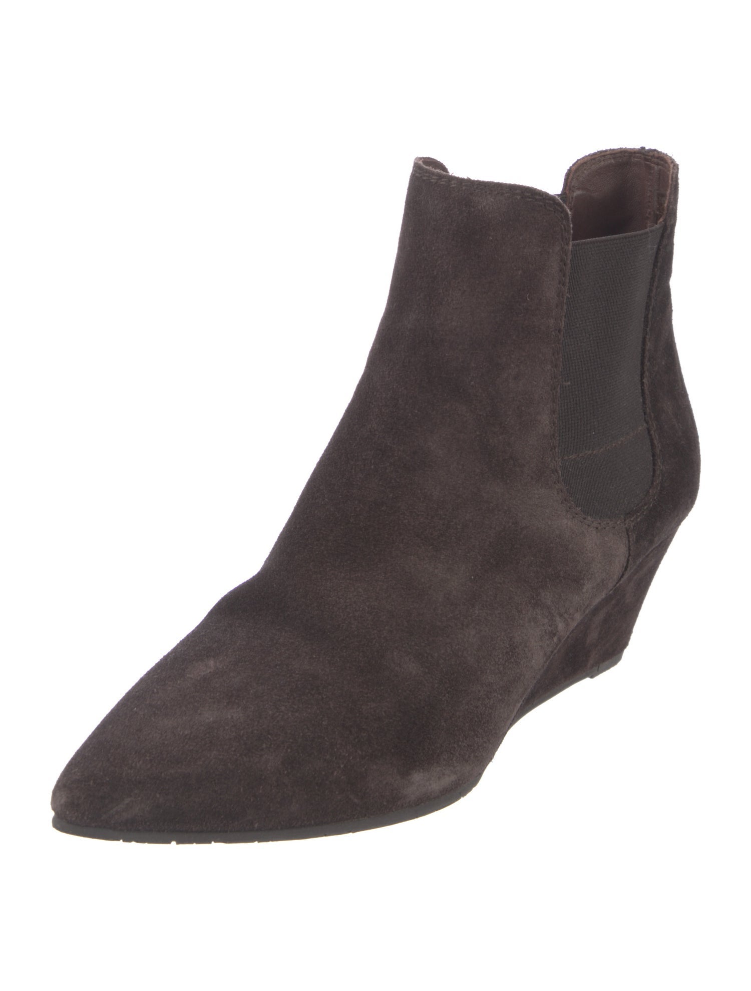 Pedro Garcia Suede Grosgrain Trim Chelsea Boots