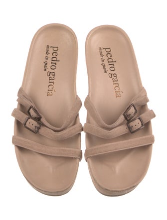 Pedro Garcia Suede Slides