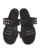 Pedro Garcia Suede Crystal Embellishments Slides
