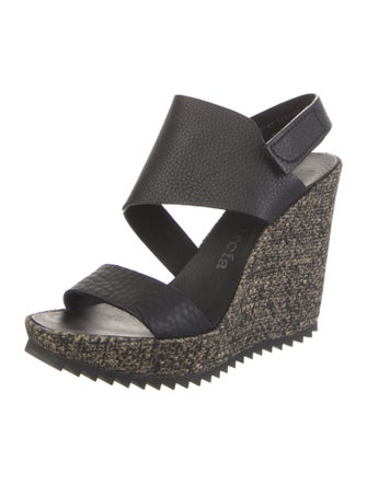 Pedro Garcia Leather Slingback Sandals